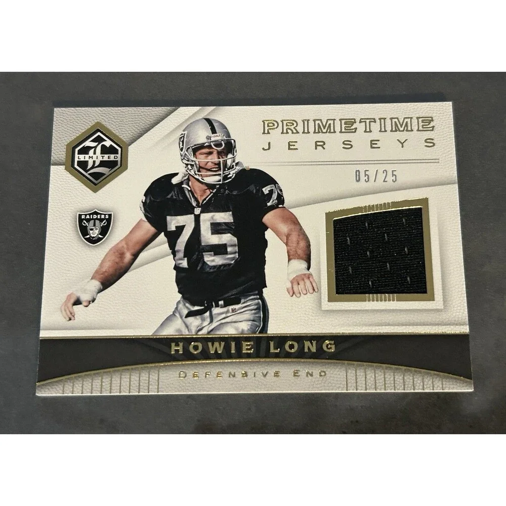 2017 Panini Limited - Howie Long Patch /25 Raiders
